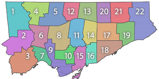 TDSB Ward Map