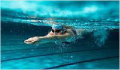 swimmer in pool