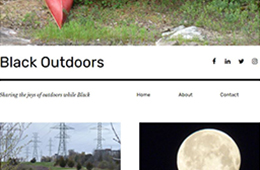 Black Outdoors logo